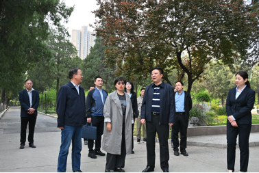 郑州市委宣传部 莅临郑州烈士陵园调研国防教育基地工作情况